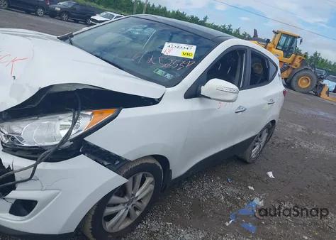 2013 Hyundai Tucson Limited z USA, uszkodzony, nr VIN KM8JUCAC9DU774373